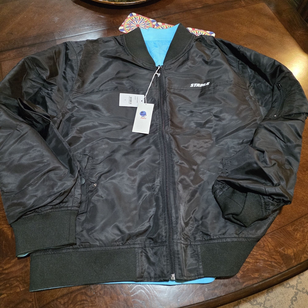 Staple Black Bomber Jacket